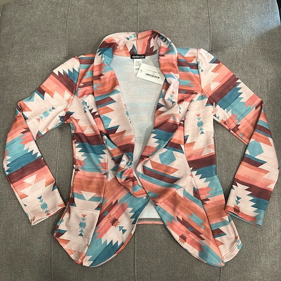 Geo print blazer - Picture 2 of 4